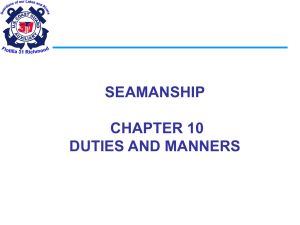 Duties and Manners