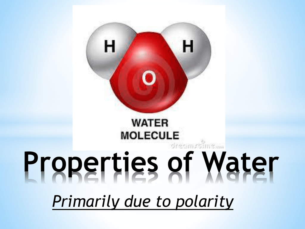 properties-of-water