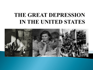 Unit 12 - PowerPoints - Great Depression