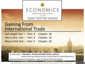 Gaining from International Trade