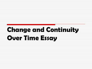 Oklahoma History Change Over Time Essay