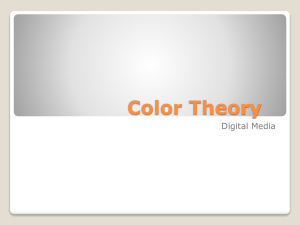 Color Theory - Digital Media