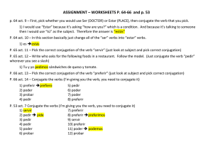 ASSIGNMENT – WORKSHEETS P. 64-66 and p. 53