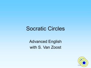 Socratic Circles - avhs2.ednet.ns.ca