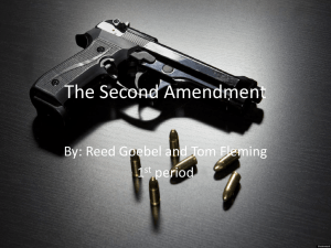 The Second Amendment