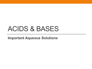 Acids & Bases