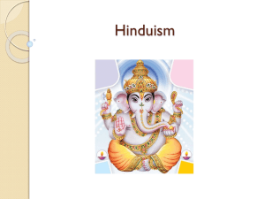 Hinduism - Ms. McLoughlin