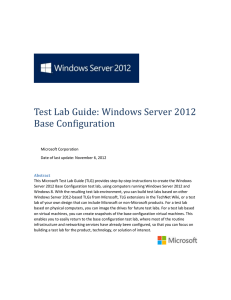 Changes from the Windows Server 2008 R2 Base