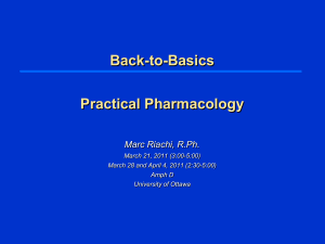 Back_to_basics_pharmacology 1, 2 and 3 2011