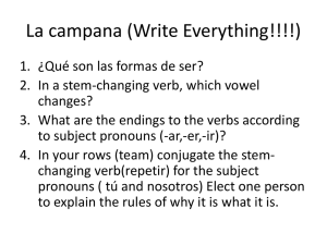 La campana (Write Everything!!!!)