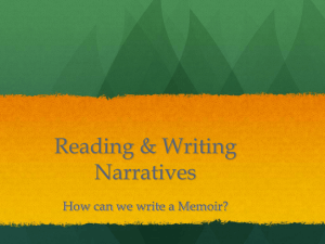 Reading & Writing Narratives