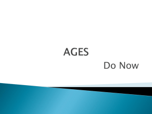 AGES Do Now - Central Bucks School District