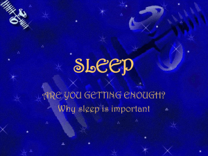 SLEEP power point