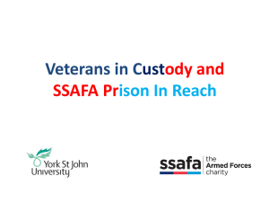 SSAFA Prison In-reach