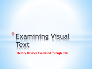 Examining Visual Text