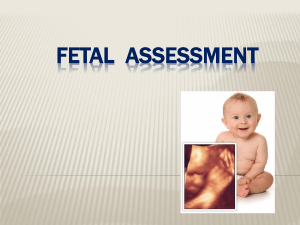 Fetal Assessment Monitoring