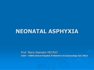 neonatal asphyxia