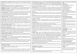 B061 - Revision Notes - John Ferneley College