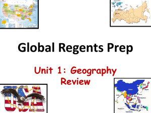 U.S. and Global Regents Prep
