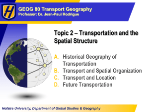 Chapter 2 Transportation Systems and Networks