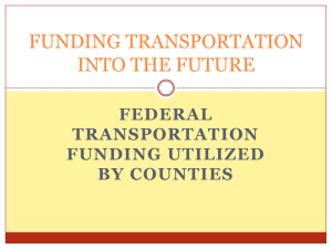 funding transportation into the future