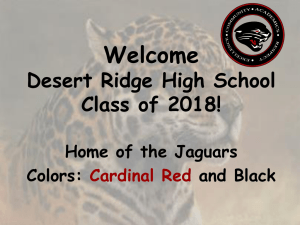 Desert Ridge Registration Information