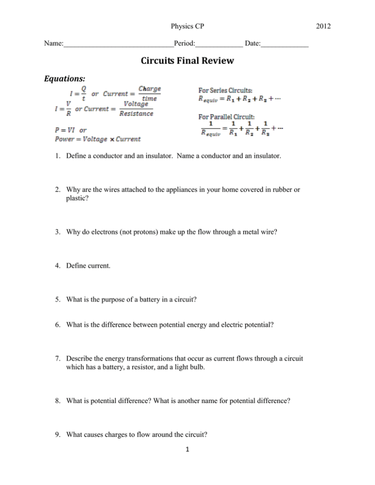 final-review-circuits