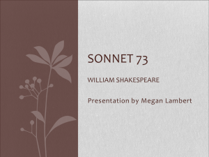 Sonnet 73 William Shakespeare - eng2326
