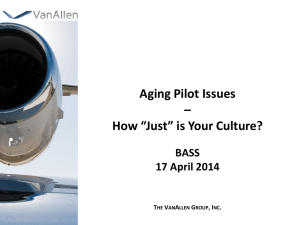 Aging Pilot Issues - Flight Safety Foundation
