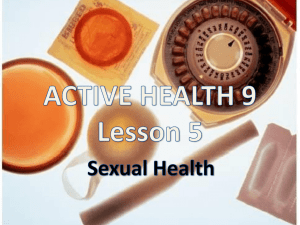 Active Health Lesson 4 - Riverside Secondary School
