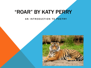 *Roar* by Katy Perry
