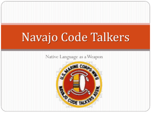 The Navajo Code Talkers - Tennessee Opportunity Programs