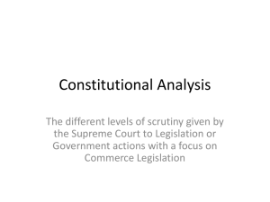 Constitutional Analysis