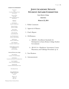 Student Affairs Committee