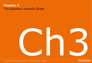 Chapter 3 – The Equation Analysis Sheet