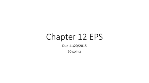 Chapter 12 EPS