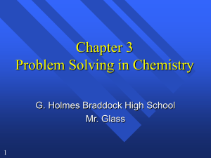 Chapter 4 - Problem Solving