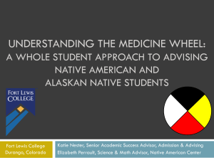 A Whole Student Approach to Advising Native American and