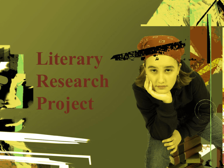 literary research wikipedia