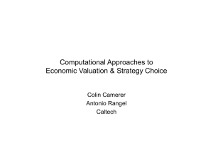 Camerer-Rangel - Computing + Mathematical Sciences