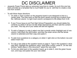 One DC's response to "Hey we already know everything about this"