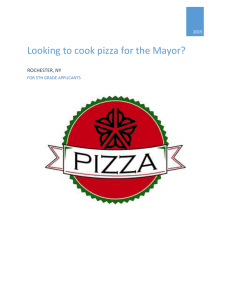 ATTENTION: Pizza Makers!