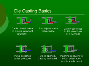 Optimizing Die Casting Variables to Accommodate a Lead to Zinc