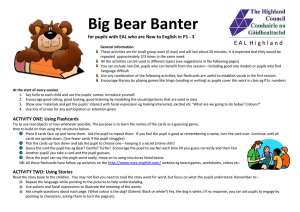 Big Bear Banter
