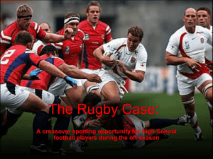The Rugby Case - Silicon Valley Rugby Football Club