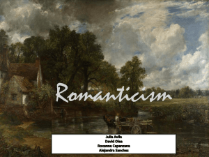 Romanticism - MHS AP Literature 2012