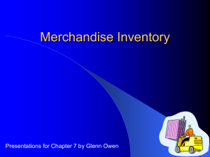 Ending Inventory