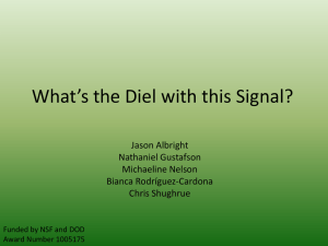 What's the Diel with this Signal? - Eco