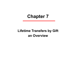 Chapter 7 Outline