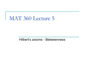 MAT360 Lecture 5